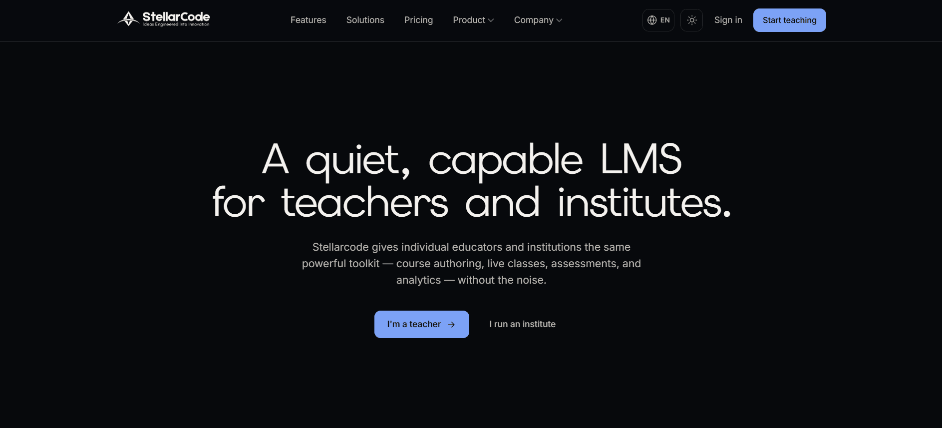 Stellarcode LMS - 1